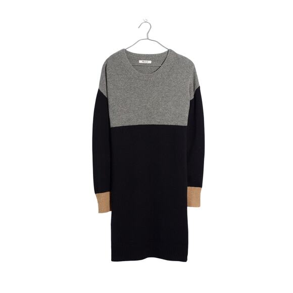 Madewell 100% Merino Wool Sweater Dress | Cozy Minimalist Essential | Fall Edit - Picture 1 of 16